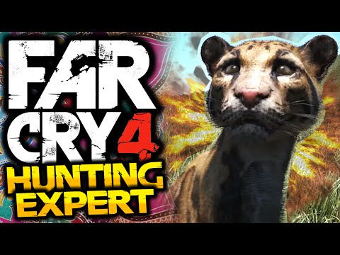Far Cry 4: Hunting Expert! - #1 - LEOPARDS! - (FC4 Funny Moments)