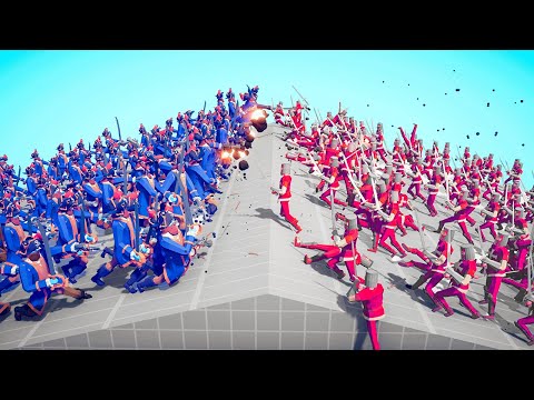 100x PIRATE ARMY 🏴‍☠️ vs 🔥100x MELEE ARMY / Totally Accurate Battle Simulator ( TABS )