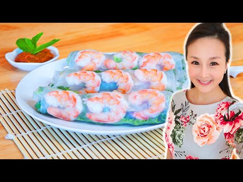 Vietnamese Fresh Spring Rolls That Will Make Your Mouth Water!