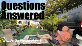 Ask Me Anything, Answered on What’s Up Wednesday!? VanLife Show by Go Small. Live Large!