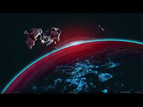 ArcoLinux : 2805 Quick look at Leftwm on EndeavourOS and its unique theme eos-space