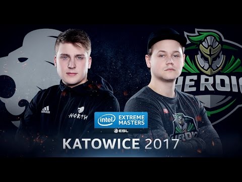 CS:GO - North vs. Heroic [Nuke] - Group B - IEM Katowice 2017