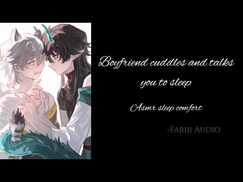 (M4M) Boyfriend cuddles and talks you to sleep [Sleep aid] [good boy] [fluff]