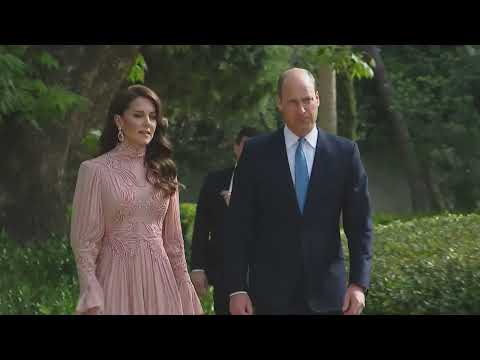 Britain, Sweden royals arrive for Jordan Crown Prince...