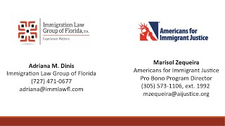 Navigating Today’s Immigration System:  Policy Shifts, Legal Updates & Removal Defense