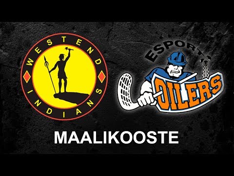 Maalikooste: Westend Indians – Esport Oilers 16.12.2017