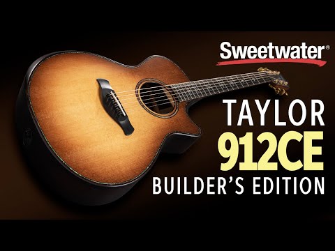 Taylor 912ce Builder's Edition Acoustic-electric Guitar Demo
