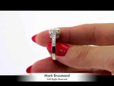 3.53ct Antique European Round Cut Diamond Engagement Anniversary Ring-Mark Broumand
