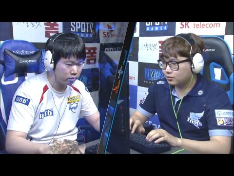 [SPL2016] GuMiho(MVP) vs Patience(Afreeca) Set5 -EsportsTV, Starcraft 2