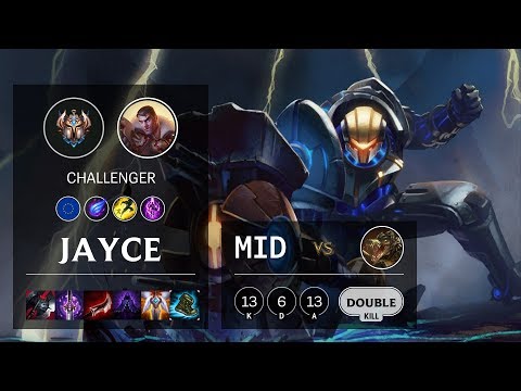 Jayce Mid vs Renekton - EUW Challenger Patch 10.6