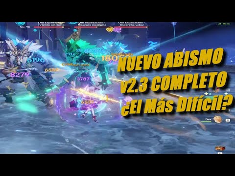 NUEVO ABISMO v2.3 COMPLETO 9 ESTRELLAS | Pisos 11 y 12 | Genshin Impact