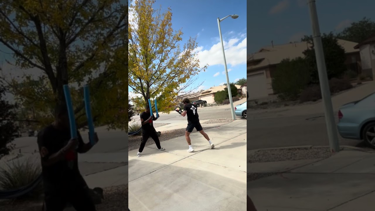 Fall Wednesday work with Koen Biggs… #boxing