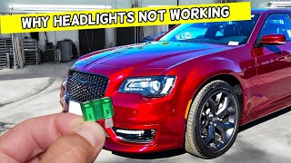 Why CHRYSLER 300 Headlight Not Working, CHRYSLER 300 Headlight Out 2014 2024