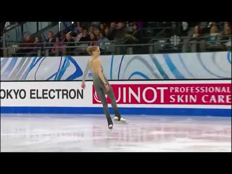 Combination Double Axel Triple Toe Loop Carolina Kostner
