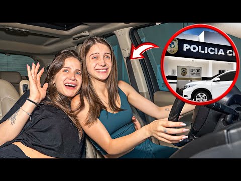 SEGUINDO O CARRO DA FRENTE ATÉ ELE PARAR! 😱🚨