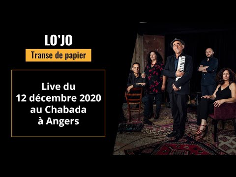 CONCERT. "Transe de papier" : Lo'jo en live au Chabada à Angers, le 12 décembre 2020