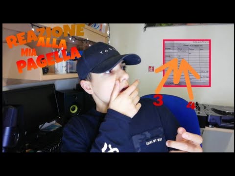 REAZIONE ALLA MIA PAGELLA!! (no clickbait) speciale 8k