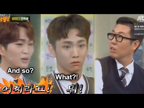 SHINee and Knowing Bros roasting each other for 5 minutes straight