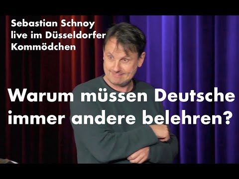 Warum müssen Deutsche immer andere belehren?
