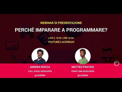 Webinar: perché imparare a programmare?