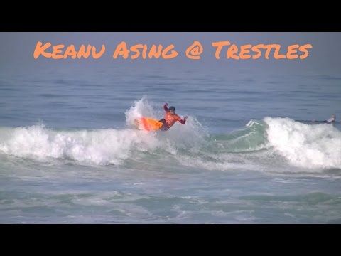 Keanu Asing Trestles Lowers Pro 2015 Surfing Highlights