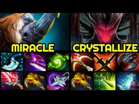 MIRACLE Magnus vs CRYSTALLIZE Terrorblade - Intense Epic Game 7.27 Dota 2
