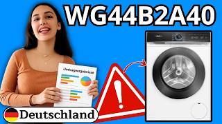 Siemens WG44B2A40 Test 2026 – Lohnt sich die iQ700 Waschmaschine?