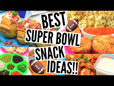 SUPER BOWL PARTY SNACKS | THE BEST Quick, Easy & Affordable Snack Ideas for Super Bowl Sunday!! Video