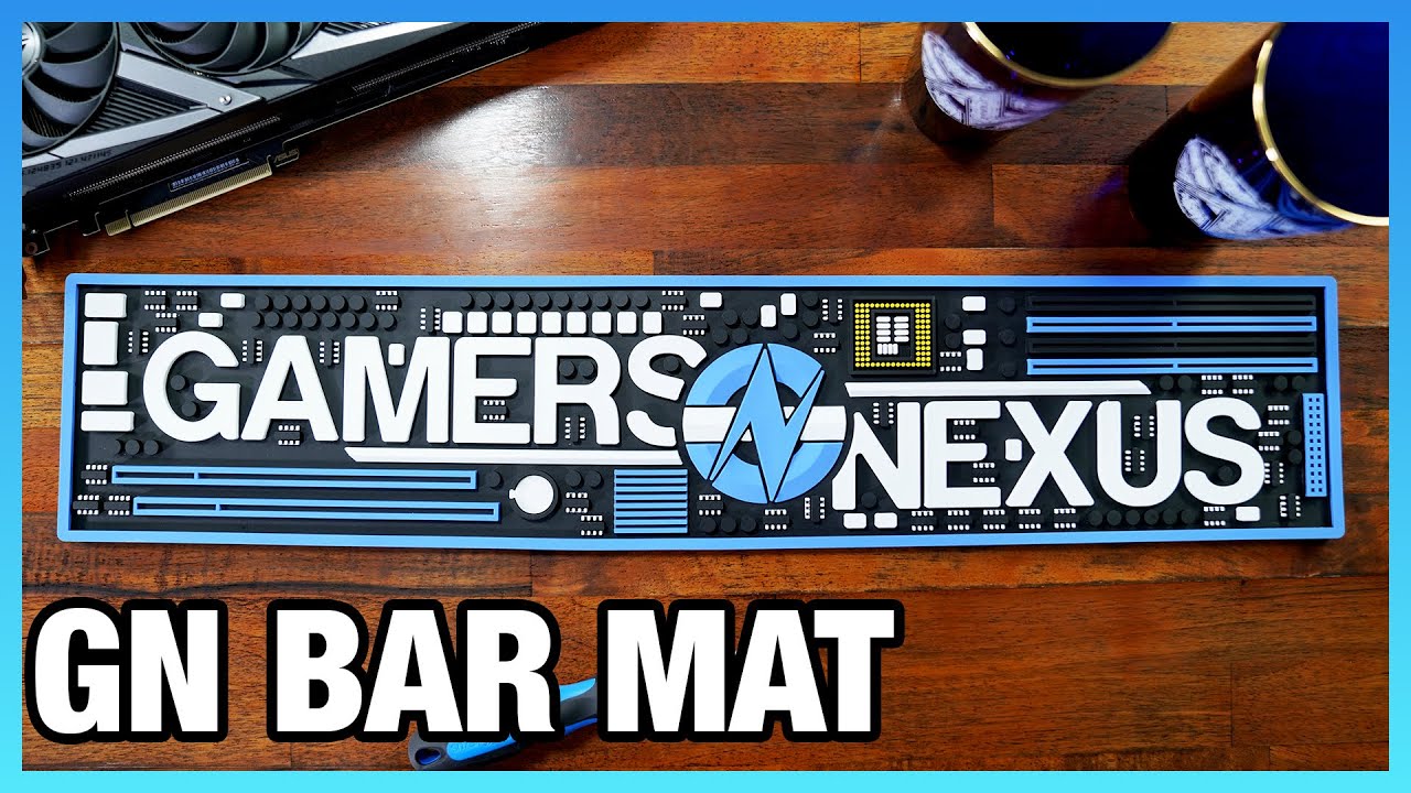 Announcing the GN Bar Runner Bar Mat with PC Component Design