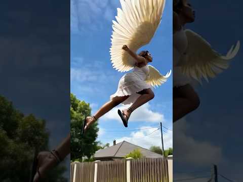 Ela foi salva por um anjo