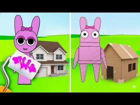 Sprunki virou R.E.P.O! 📖 Novas Aventuras no Livro-Jogo de Papel