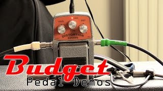 Video thumbnail for Daphon E20DS Distortion Pedal Demo by Budget Pedal Demos