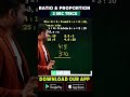 RATIO AND PROPOTION 2 SEC TRICK NO PEN NO PAPER RATIO AND PROPOTION QUESTIONS CHANDAN LOGICS