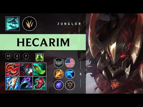 Hecarim Jungle vs Kha'Zix - NA Challenger Patch 26.01
