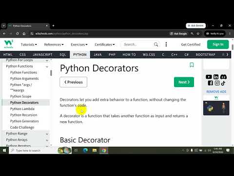 Lambda Decorator And Recursion In Python