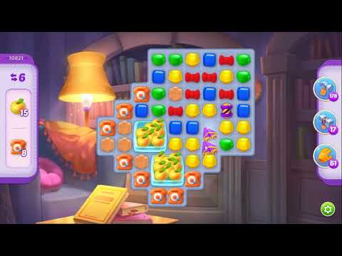 Homescapes Level 10821 - NO BOOSTERS 🏠 | SKILLGAMING ✔️