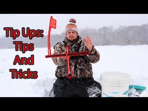 Mastering Tip-Ups! The Ultimate Ice Fishing Guide for Beginners!