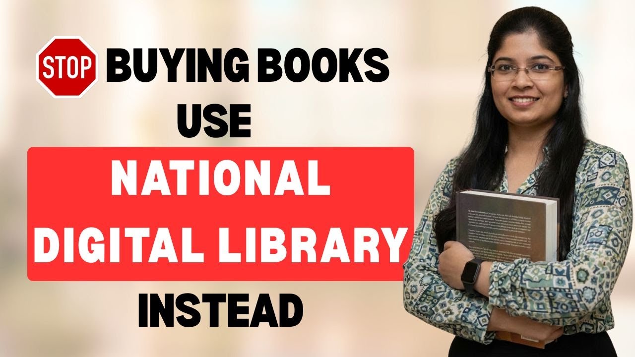 Download 4 Crore+ Books for FREE! National Digital Library of India | Dr. Rohini Singh | IIT Dhanbad