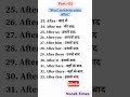 Part :-03 Use of after in English senteces with hindi meaning #english #sentences #after #vocab