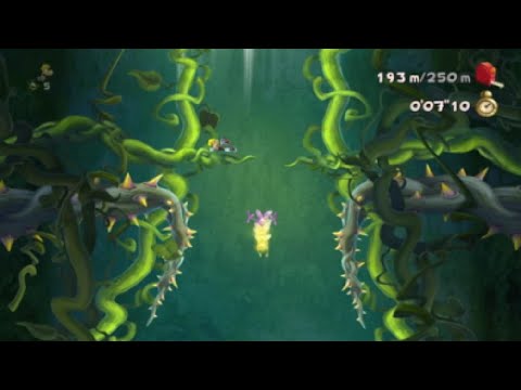 Rayman Legends - Challenges - Pit - 250m - Speedrun - Diamond