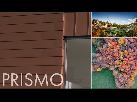 RHEINZINK-PRISMO : du zinc aux couleurs semi-transparentes inspirées de la nature