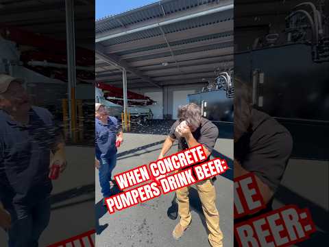 Sich beim Tag der offenen Tür von Concord Concrete Pumps wie Erwachsene benehmen …