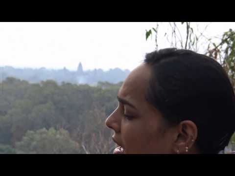 Dr Padma Sugavanam at Angkor Wat (Cambodia) - Ela Ra - Raga Kambhoji