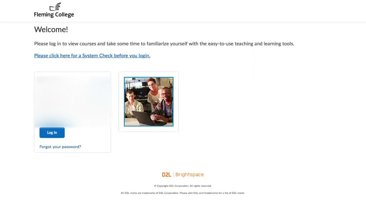 How to login with D2L