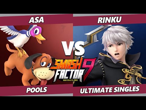 Smash Factor 9 - ASA (Duck Hunt) Vs. Rinku (Robin) SSBU Ultimate Tournament