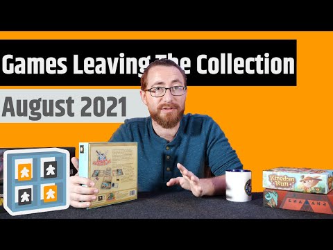 Games Leaving My Collection: August 2021 - A Top 50 Game Leaves The Collection