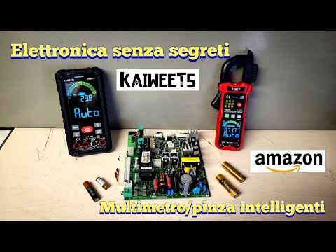 MULTIMETRO E PINZA INTELLIGENTI SMART PER TUTTI | TESTER KAIWEETS KM601S | PINZA AMPEROMETRICA KC602