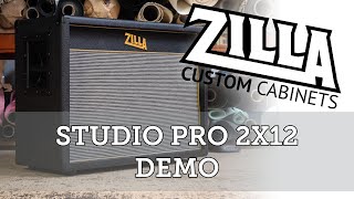 Video thumbnail for Zilla Cabs - Studio Pro 2x12 - Riverside Studios Bath by Zilla Cabs