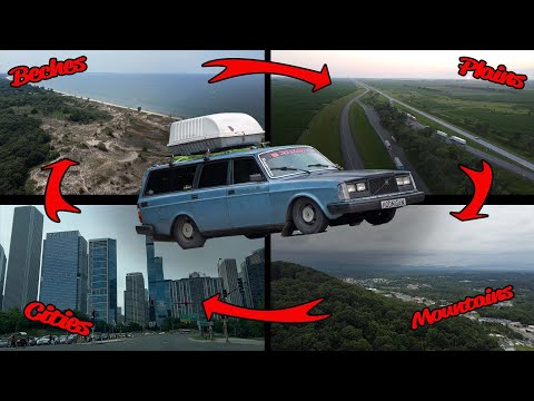 Crossing the continent in a volvo 240 wagon (to Canada!) part 1