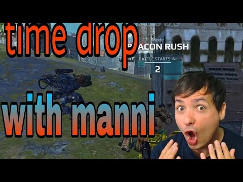 Time drop with manni -war robots